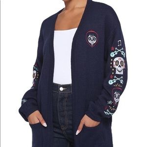 Pixar Coco Navy Blue Cardigan